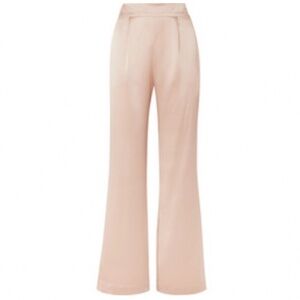 LA COLLECTION Net-a-Porter Stunning 100% Silk Wide Leg Pants NWT $560!!